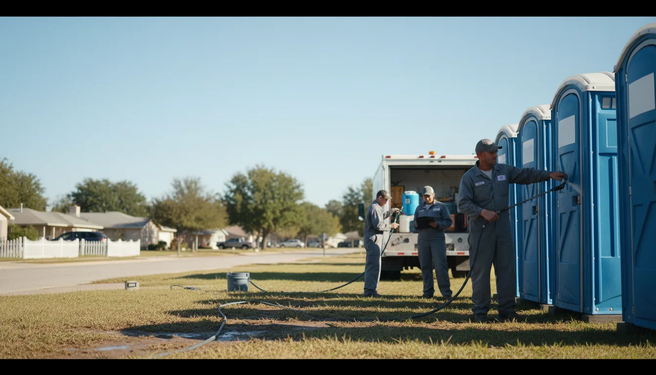 Long-Term Portable Toilet Rental in Wyoming near me